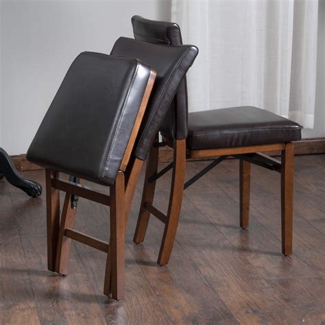 Leather Folding Chairs in Kitchen & Dining Furniture (31)